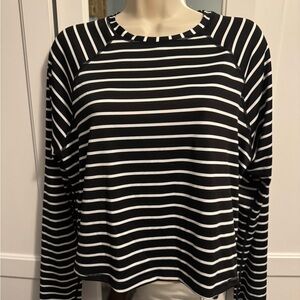 Black and White Striped Women's Rasher by Kona Sol